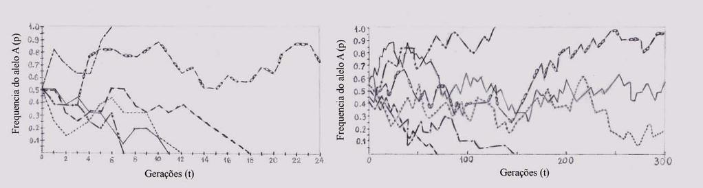 3) Observe os dois gráficos abaixo gerados pelo simulador Populus.