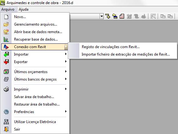 8.6. IMPORTANDO QUANTITATIVO DO REVIT A partir da versão 2016 está disponível a modulação de