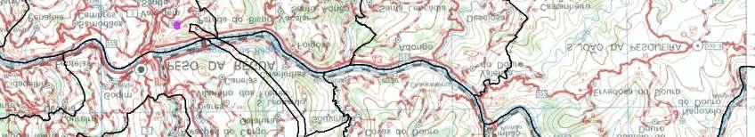 PESO DA RÉGUA 231000 Subestação de Valdigem ARMAMAR 241000 Extracto da Carta Militar de Portugal, Esc.