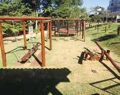 Manutenção preventiva foi realizada no playground