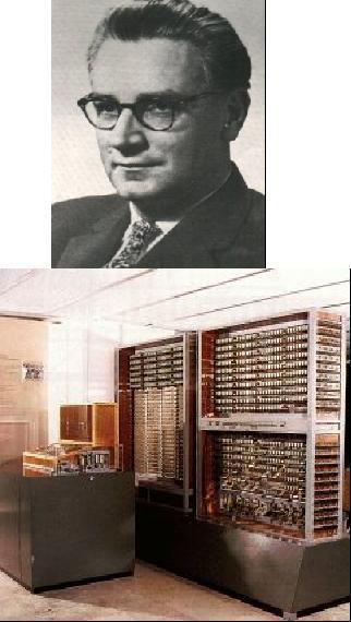 Dispositivos Eletromecânicos 1931: Konrad Zuze, na Alemanha, constroi a Calculadora Eletromecânica Z1, que não funcionou direito; Esta calculadora foi seguida por mais dois