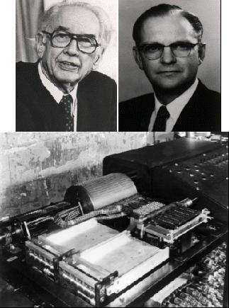 Dispositivos Eletromecânicos 1939: John Atanasof e Clifford Berry constróem o ABC (Atanasof-Berry Computer)