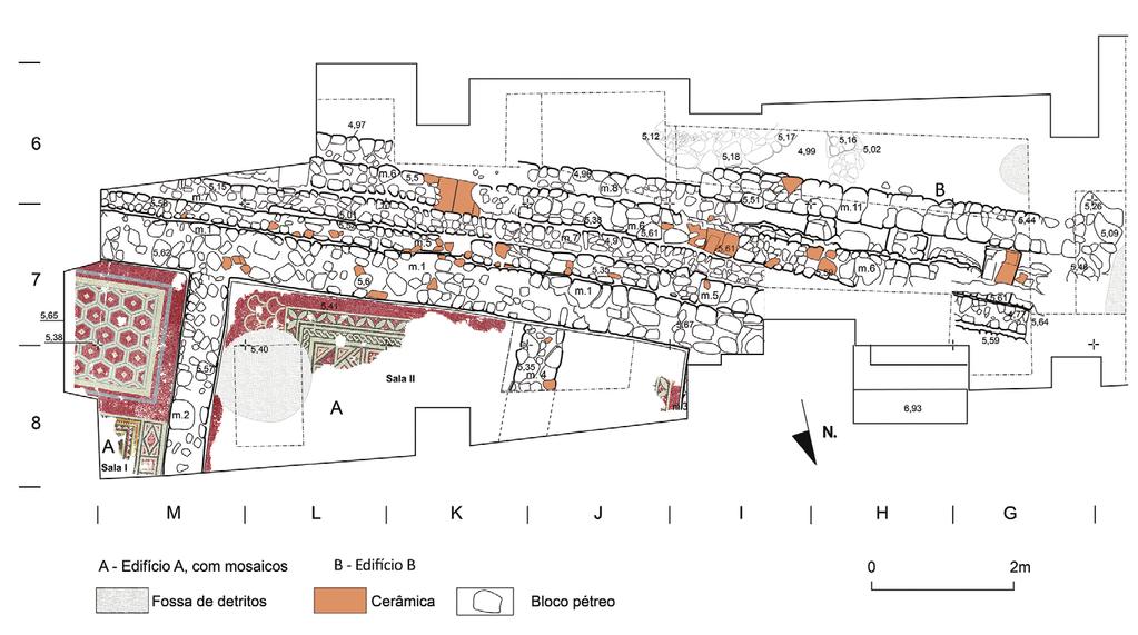 82 Ocupação da Época Romana. Estruturas arquitectónicas Fig.