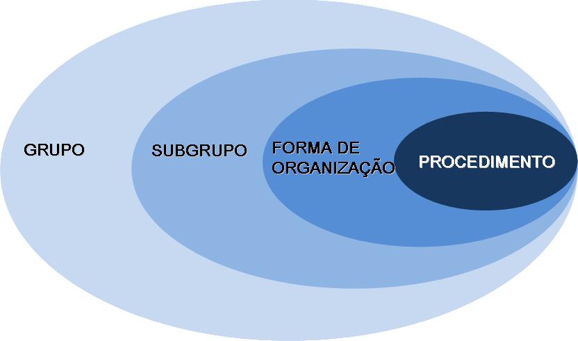 Procedimento: Grupo: Sub-Grupo: Forma de Organização: 04.01.02.