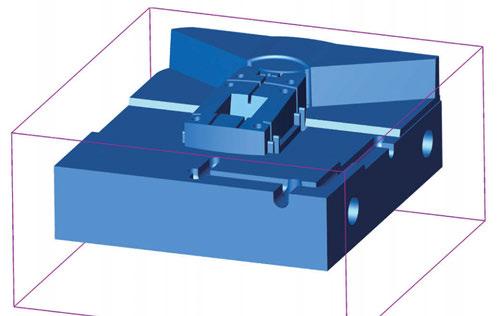 Integração ao CAD: hypercad -S Criação de uma caixa delimitadora As dimensões