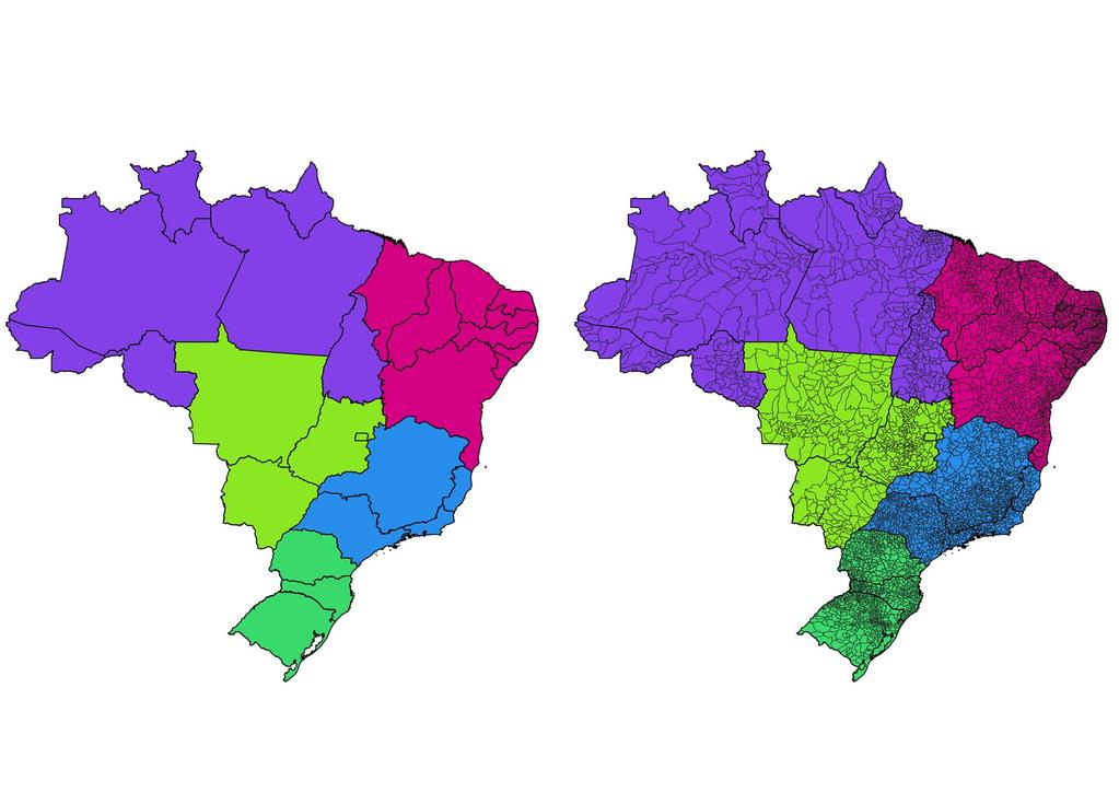 Brasil: Unidades da Federação e