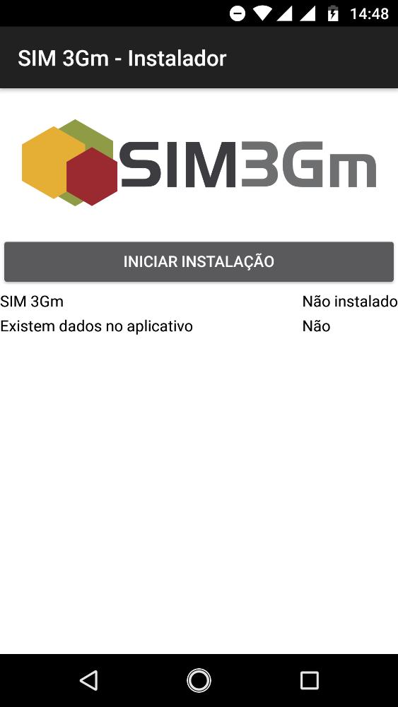 Instalador MasterSales para Android Wealth Systems Figura 4 Tela INICIAR INSTALAÇÃO Na pop-up