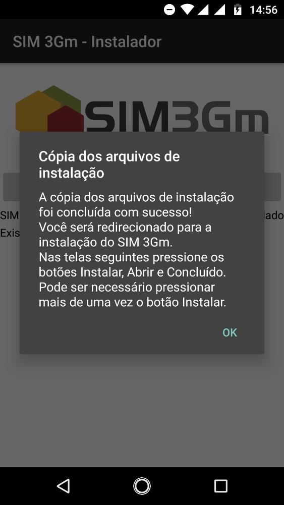 Instalador MasterSales para Android Wealth Systems Figura 6 - OK.