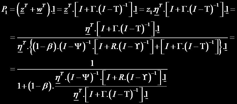 60 T T T T ( x y z w ) T T 1 T T 1 { x x R ( I ) z z ( I ) } 1 = + + +.1 = = +.. ϒ + +. Γ. Τ.1 = T 1 T 1 { x. I R. ( I ) z. I.( I ) }.1 T 1 1 T 1 {( b ) z ( I ) I R ( I ) z I ( I ) } T 1 1 1 z.