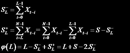 81 Caso 1 x t-k = 0 para todo k em {0,1, L-1} ; e x t-k = 1 para todo k em {L,L+1, N-1} L-1 1 1 1 1 1 1 1 1 0 0 0 0 0 0 0 0 0 0 0 0 0 0 0 0 0 0 0 L 1 1 1 1 1 1 1 1 1 1 1 1.