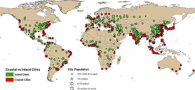 United Nations, World Urbanization Prospects, the 2011 Revision Urban agglomerations by size class and
