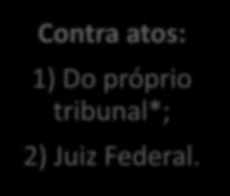 JUIZ FEDERAL JUIZ DE DIREITO / TJ