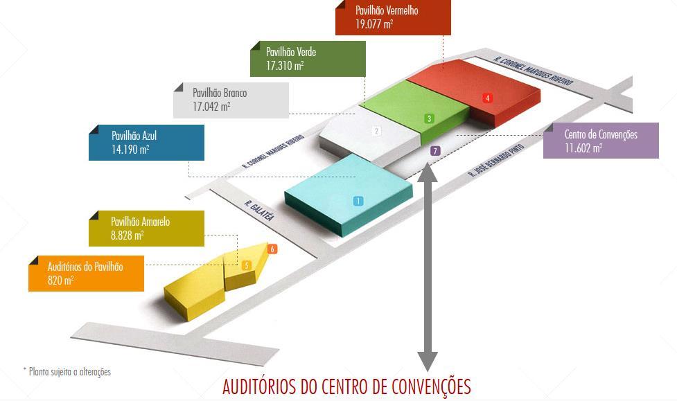 Datas e Local de 2019 Datas: