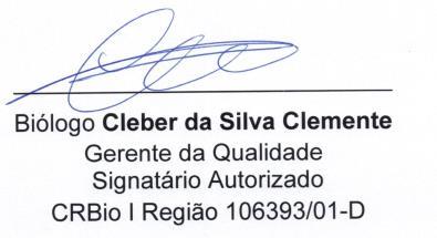 Instruções para Validação dos resultados do Relatório de : 1) Acessar a página www.labcris.com.