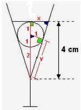 6 Lembrando que o volume da esfera é dado por V=4/3πr3 que é quatro vezes o volume do cone EXERCICIOS DE FIXAÇÃO: 1. Uma laranja cortada ao meio tem 261,01 cm3 de volume.