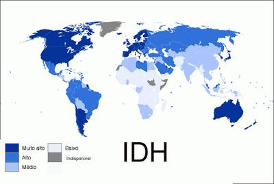 Índice de Desenvolvimento Humano (IDH) Medida que avalia o desenvolvimento