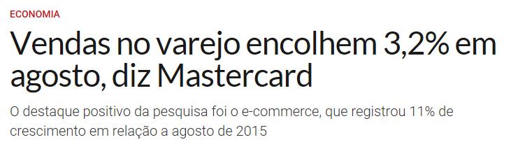 Sobre os desafios de 2016 Os vendedores, que