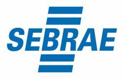 É responsabilidade do candidato acompanhar as informações no site até o final deste processo seletivo. O Serviço de Apoio às Micro e Pequenas Empresas de Minas Gerais - SEBRAE/MG, CNPJ nº 16.589.