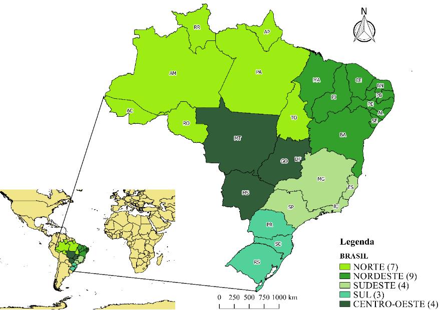 1. OBJETIVO Analisar a migração inter-regional para o rural e o urbano brasileiro, nos anos de 1995, 2005 e 2015. 2. METODOLOGIA 2.
