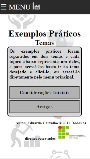 0 segmentada, possibilitando o leitor avançar e retroceder quando ele quiser em relação a um