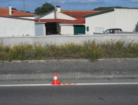 59m Saída da Base Aérea nº 5 Situada na saída da Porta de Armas da Base Aérea