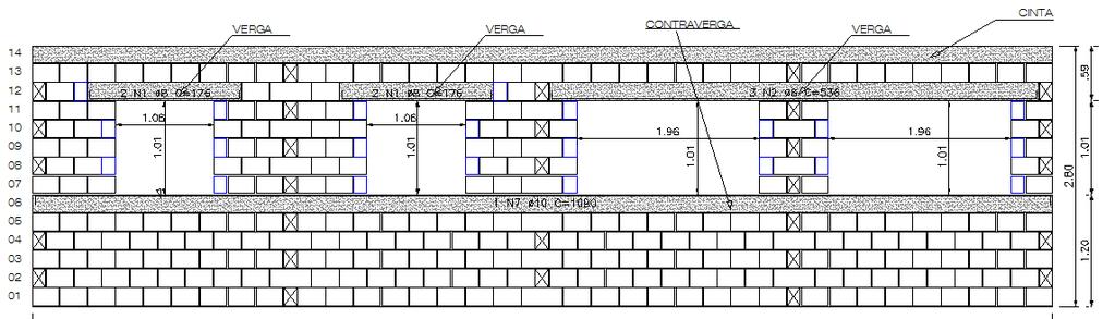 5 O SISTEMA CONSTRUTIVO x PATOLOGIAS (Juntas de controle) Bloco Cerâmico NBR15812 Quadro 01 Espaçamentos máximos para Juntas de dilatação e controle JC EM PAREDE EXTERNA JC EM PAREDE INTERNA JC EM