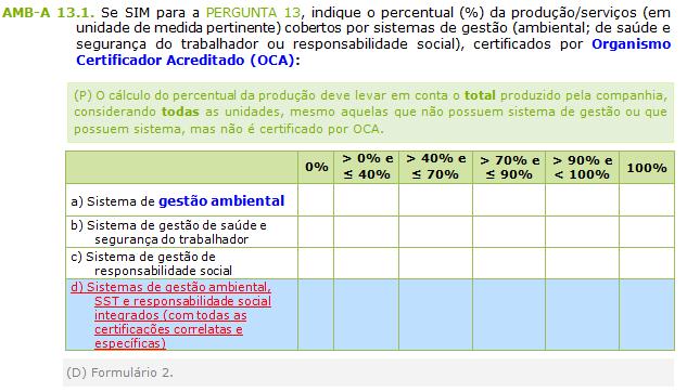 Propostas de ajustes