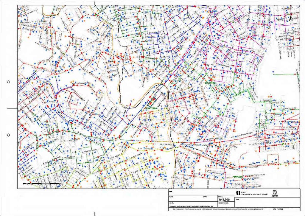 Appendix 6-2 Typical Network Configuration in the Urban Area (Atuba Substation in Curitiba City) Atuba SS :
