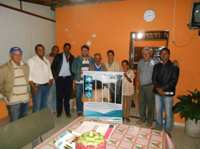 Figura 48 - Produtores rurais em reunião do projeto hidroambiental