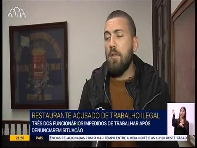 21:49 Restaurante acusado de trabalho ilegal