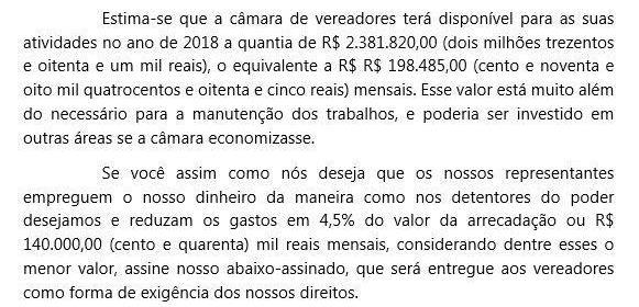 II Estudo do contrato de limpeza urbana da cidade com proposta de alteração no