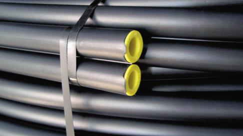 Espessura Mínima (mm) Preço/Mt 2,8 1,26 3,2 1,45 Tubo em polietileno de alta densidade destinado à protecção de cabos eléctricos ou fibras opticas.