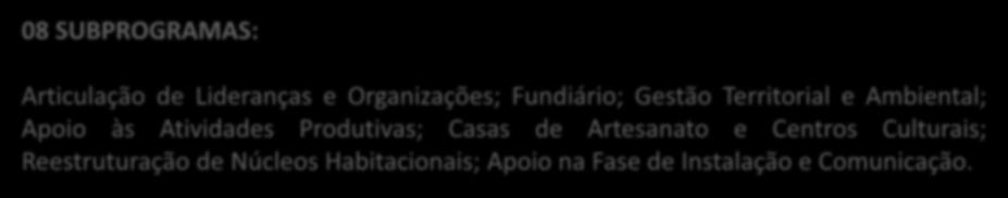 INÍCIO: 31 de Outubro de 2012 08 Comunidades: Petim, Arroio do Conde, Passo Grande I, Passo Grande II, Coxilha da Cruz,