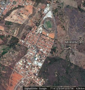 14 Figura 3 Imagem de satélite do bairro Mirandão Fonte: Adaptado de Google Earth, 2017.
