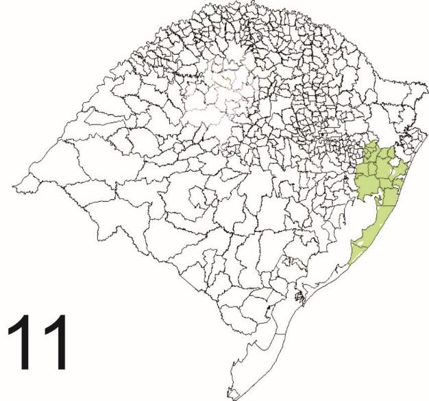 REGIONAL 11 DA FARSUL Gravataí Mostardas Glorinha Riozinho Osório Rolante Taquara Palmares do Sul Três Coroas Capivari