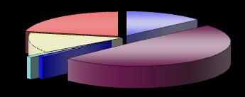 GRÁFICO 9 ESTRUTURA DO ABSENTISMO, SEGUNDO AS CAUSAS (6) 21,8% (1) 13,6% (5) 13,2% (4) 1,1% (3) 1,0% (2) 49,3% (1) Por Acidente de