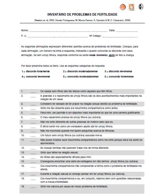 Anexo 2 PFI, versão portuguesa de