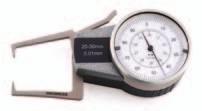 Medidores Externos com Relógio Digital Usados para medição externa de ranhuras, canais, etc.