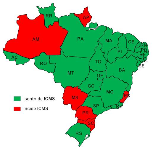 Convênio ICMS Data Estado(s)/Distrito 81/2016 22/08/2016 PA 75/2016 21/07/2016 PB/PI/RO/RR/SE 16/15 22/04/2015 GO/PE/SP 44/15