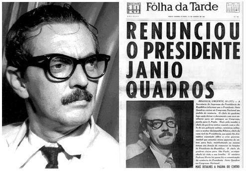 O conturbado governo de Jango Manchete da renúncia de Jânio. Jango assumiu após a renúncia de Jânio Quadros.