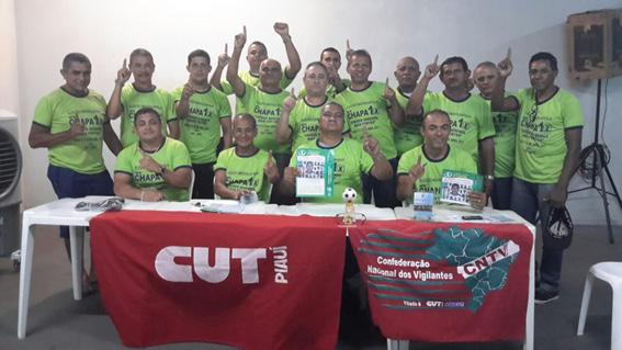 CNTV e Sindicatos apoiam Chapa 1 na Eleição do SindVigilantes-PI A eleição para renovação da diretoria e conselho fiscal do SindVigilantes-PI acontece dias 21 e 22 de abril de 2017.
