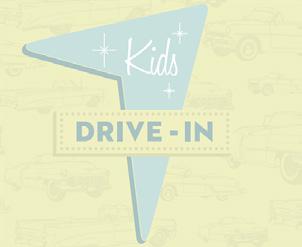 Drive-In Kids Em parceria com o canal infantil Nickelodeon, as crianças assistiram a filmes e desenhos num cenário divertido, instaladas em carrinhos de papelão