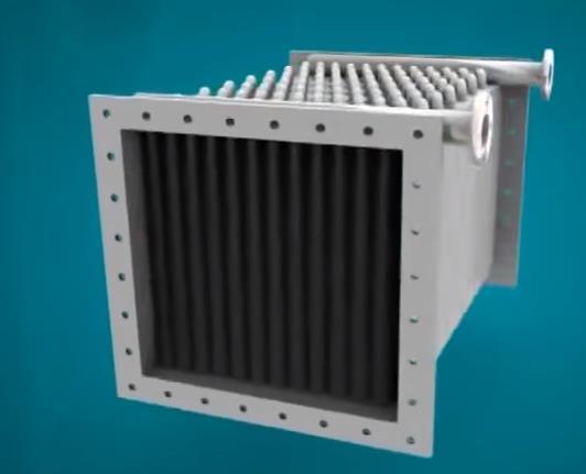Trocadores de Calor Classificação pelo tipo de construção Trocadores de calor de tubo aletado.