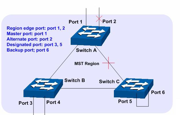 Assim como o STP, o MSTP utiliza BPDUs para a execução do Spanning Tree. A única diferença é que o BPDU do MSTP transporta as informações de configuração MSTP dos switches.