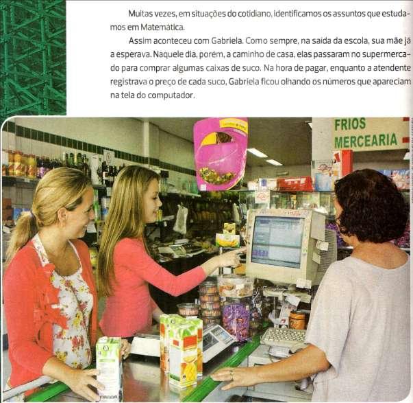 5 De repente passou por sua cabeça toda a aula de matemática sobre função. Gabriela começou a associar os números. Se cada caixa de suco custa R$ 2,80 quanto pagarei se comprar.