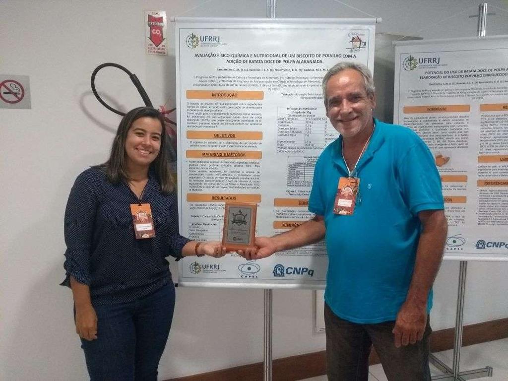 AVALIAÇÃO FÍSICO-QUÍMICA E NUTRICIONAL DE UM BISCOITO DE POLVILHO COM ADIÇÃO DE BATATA DOCE DE POLPA ALARANJADA TRABALHO PREMIADO NO CONGRESSO