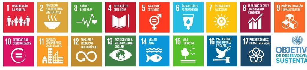 17 OBJETIVOS PARA TRANSFORMAR NOSSO MUNDO Os 17 Objetivos de Desenvolvimento Sustentável e suas 169 metas