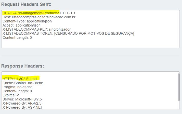 Na imagem acima é possível ver como a requisição é feita e a resposta por parte do servidor, informando que o produto de código 2 existe na Lista de Compras.