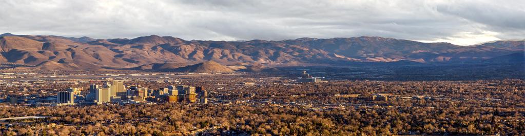 RENO (NV) Reno fica a 42 quilômetros ao norte de Carson City