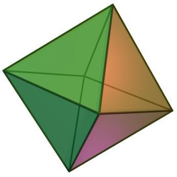 Tetraedro: fogo Hexaedro (cubo): terra Octaedro: ar Icosaedro: água Dodecaedro: universo.